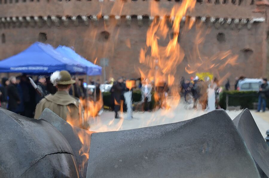 81. rocznica przekształcenia ZWZ w Armię Krajową. Fot. Janusz Ślęzak (IPN)