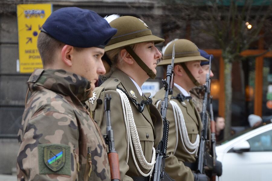 81. rocznica przekształcenia ZWZ w Armię Krajową. Fot. Janusz Ślęzak (IPN)