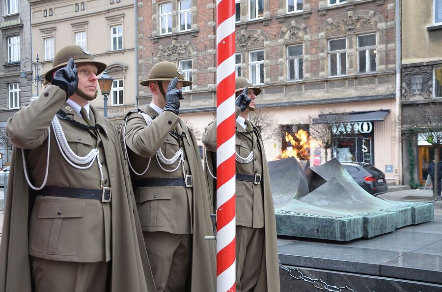 81. rocznica przekształcenia ZWZ w Armię Krajową. Fot. Janusz Ślęzak (IPN)