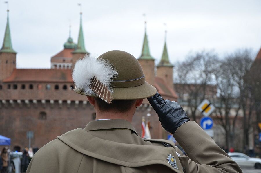 81. rocznica przekształcenia ZWZ w Armię Krajową. Fot. Janusz Ślęzak (IPN)