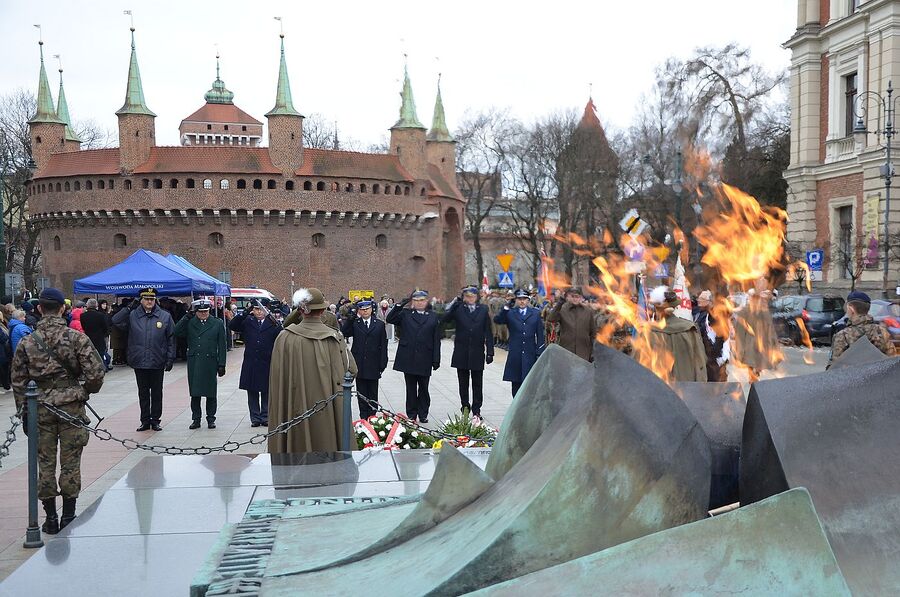 81. rocznica przekształcenia ZWZ w Armię Krajową. Fot. Janusz Ślęzak (IPN)