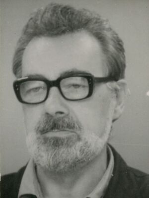 Stanisław Dąbrowa-Kostka 1986 r. Zbiory IPN