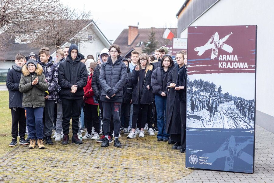 Wystawa „Armia Krajowa” w Podegrodziu. Fot. Piotr Droździk (Muzeum Okręgowego w Nowym Sączu)