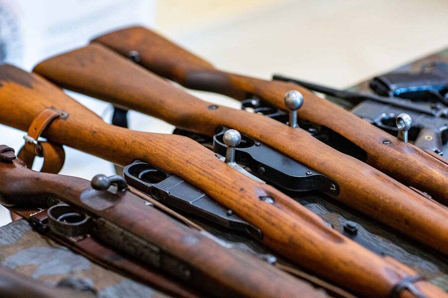 Wystawa „Armia Krajowa” w Podegrodziu. Fot. Piotr Droździk (Muzeum Okręgowego w Nowym Sączu)