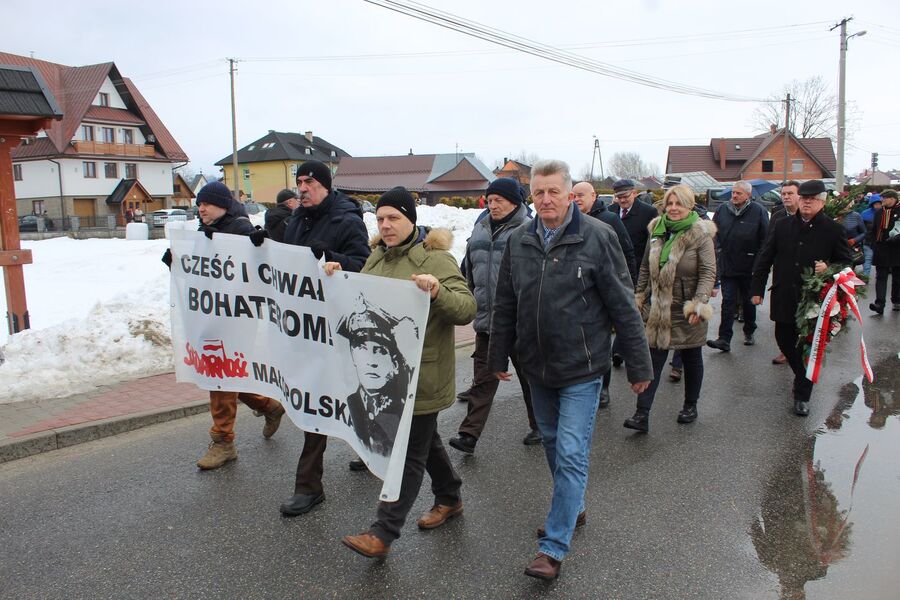 W Waksmundzie uczczono Józefa Kurasia „Ognia”. Fot. IPN