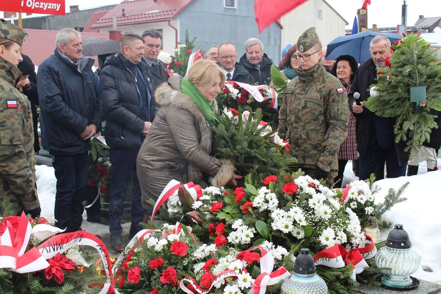 W Waksmundzie uczczono Józefa Kurasia „Ognia”. Fot. IPN