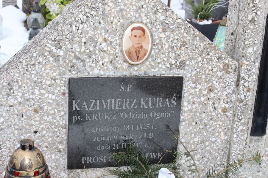 W Waksmundzie uczczono Józefa Kurasia „Ognia”. Fot. IPN