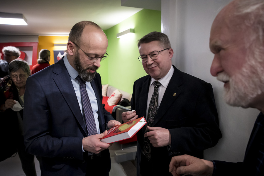 Wykład dr. Wojciecha Frazika. Fot. Instytut Polski w Budapeszcie