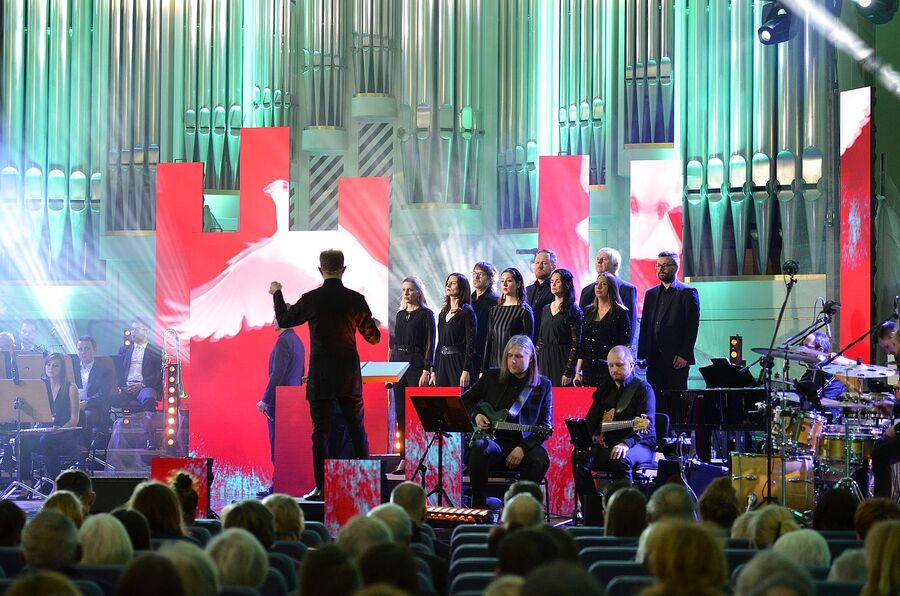 „Zapora. Nigdy się nie poddam”. Koncert w Filharmonii Krakowskiej. Fot. Janusz Ślęzak (IPN)