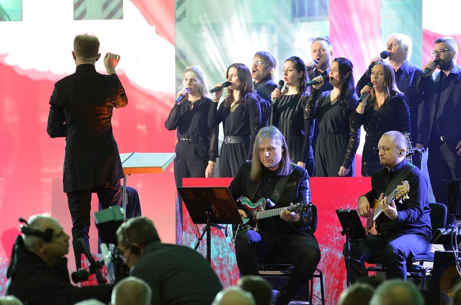 „Zapora. Nigdy się nie poddam”. Koncert w Filharmonii Krakowskiej. Fot. Janusz Ślęzak (IPN)