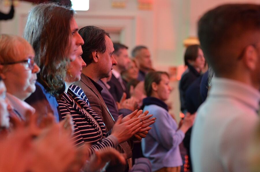 „Zapora. Nigdy się nie poddam”. Koncert w Filharmonii Krakowskiej. Fot. Janusz Ślęzak (IPN)