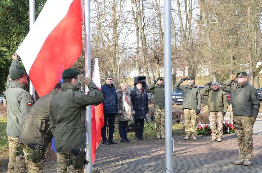 Specjalsi z Nila uczcili patrona jednostki. Fot. Janusz Ślęzak (IPN)