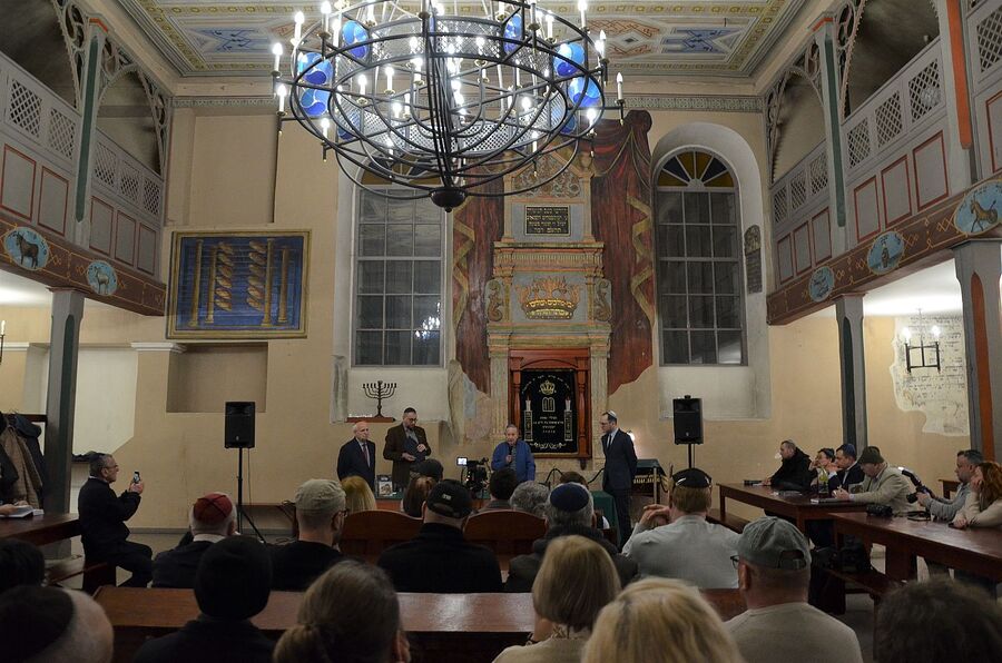 Promocja książki „Żydzi Krakowa w dobie zagłady”. Fot. Janusz Ślęzak (IPN)