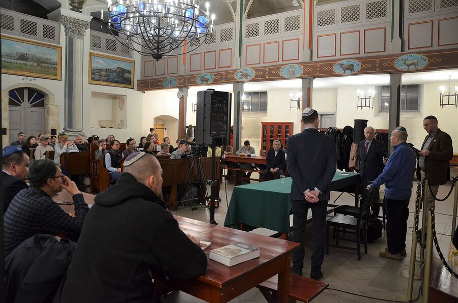 Promocja książki „Żydzi Krakowa w dobie zagłady”. Fot. Janusz Ślęzak (IPN)