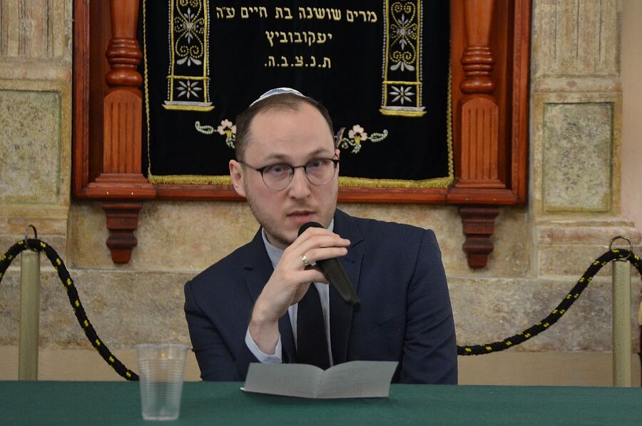 Promocja książki „Żydzi Krakowa w dobie zagłady”. Fot. Janusz Ślęzak (IPN)