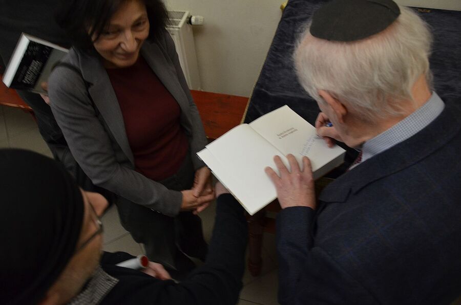 Promocja książki „Żydzi Krakowa w dobie zagłady”. Fot. Janusz Ślęzak (IPN)