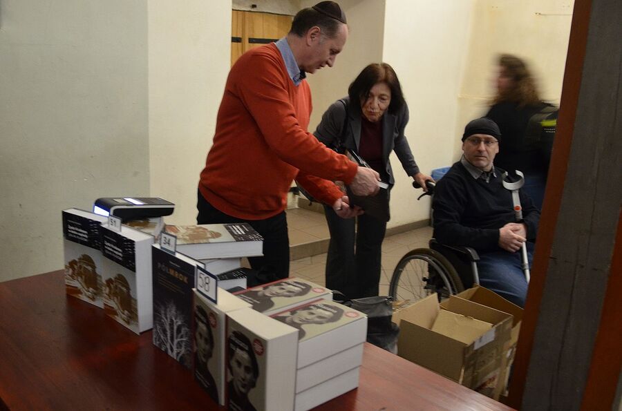 Promocja książki „Żydzi Krakowa w dobie zagłady”. Fot. Janusz Ślęzak (IPN)