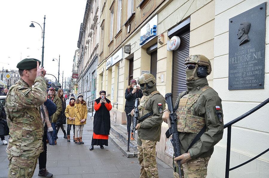 Krakowskie uroczystości w 70. rocznicę śmierci gen. Fieldorfa „Nila”. Fot. Janusz Ślęzak (IPN)