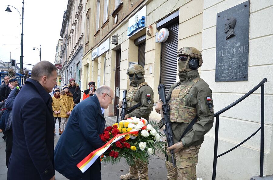 Krakowskie uroczystości w 70. rocznicę śmierci gen. Fieldorfa „Nila”. Fot. Janusz Ślęzak (IPN)