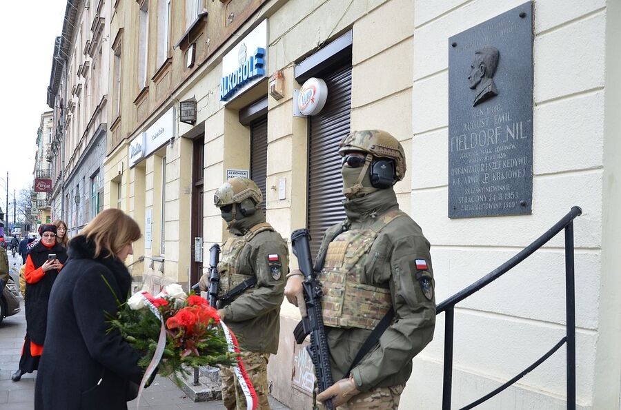 Krakowskie uroczystości w 70. rocznicę śmierci gen. Fieldorfa „Nila”. Fot. Janusz Ślęzak (IPN)