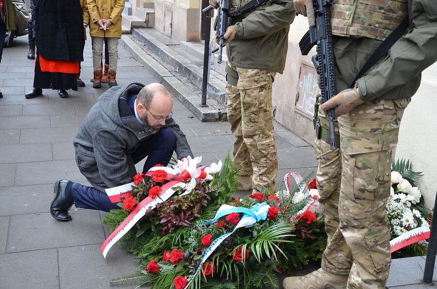 Krakowskie uroczystości w 70. rocznicę śmierci gen. Fieldorfa „Nila”. Fot. Janusz Ślęzak (IPN)