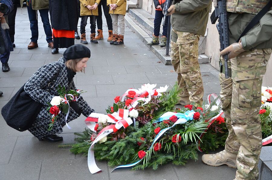 Krakowskie uroczystości w 70. rocznicę śmierci gen. Fieldorfa „Nila”. Fot. Janusz Ślęzak (IPN)