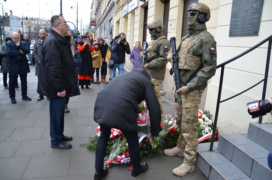 Krakowskie uroczystości w 70. rocznicę śmierci gen. Fieldorfa „Nila”. Fot. Janusz Ślęzak (IPN)