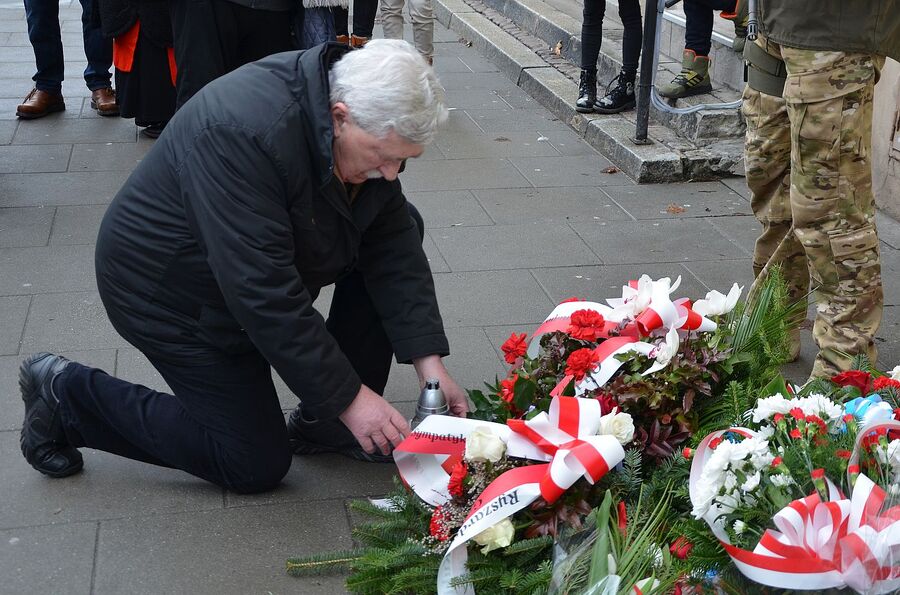Krakowskie uroczystości w 70. rocznicę śmierci gen. Fieldorfa „Nila”. Fot. Janusz Ślęzak (IPN)