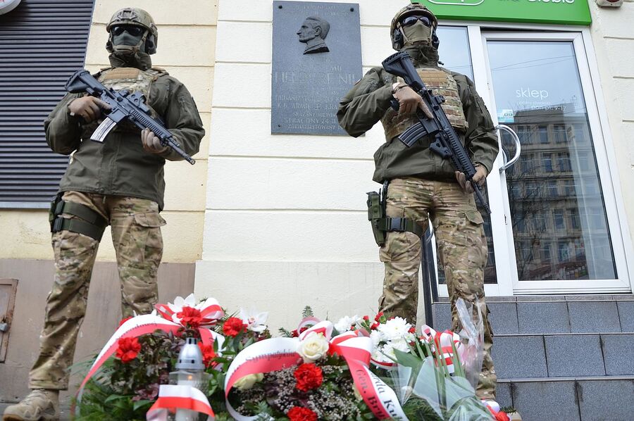 Krakowskie uroczystości w 70. rocznicę śmierci gen. Fieldorfa „Nila”. Fot. Janusz Ślęzak (IPN)