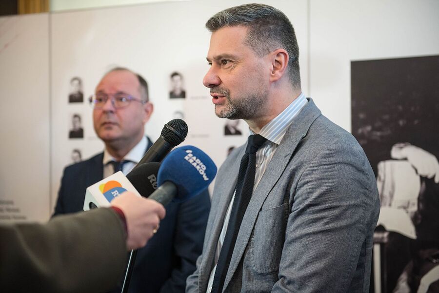 Wystawa „Ks. Władysław Gurgacz. Kapelan Polski Podziemnej” w Nowym Sączu. Fot. Agnieszka Masłowska (IPN)