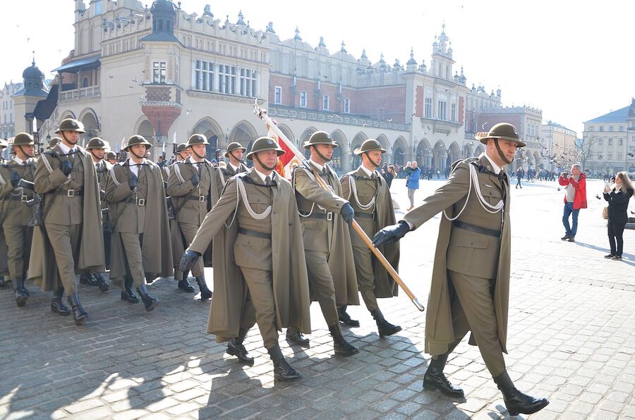 Narodowy Dzień Pamięci Żołnierzy Wyklętych. Uroczystości w Krakowie. Fot. Janusz Ślęzak (IPN)