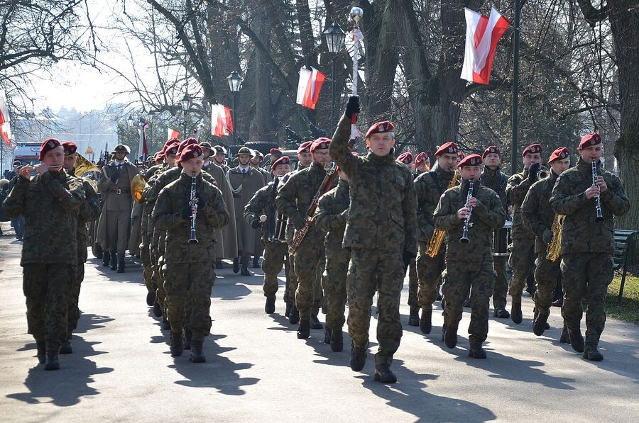 Narodowy Dzień Pamięci Żołnierzy Wyklętych. Uroczystości w Krakowie. Fot. Janusz Ślęzak (IPN)