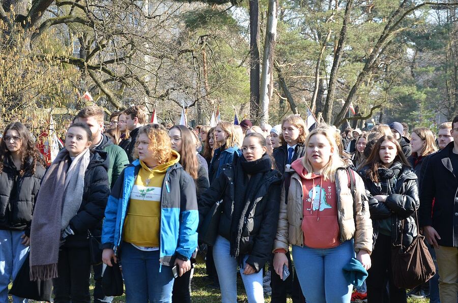 Narodowy Dzień Pamięci Żołnierzy Wyklętych. Uroczystości w Krakowie. Fot. Janusz Ślęzak (IPN)