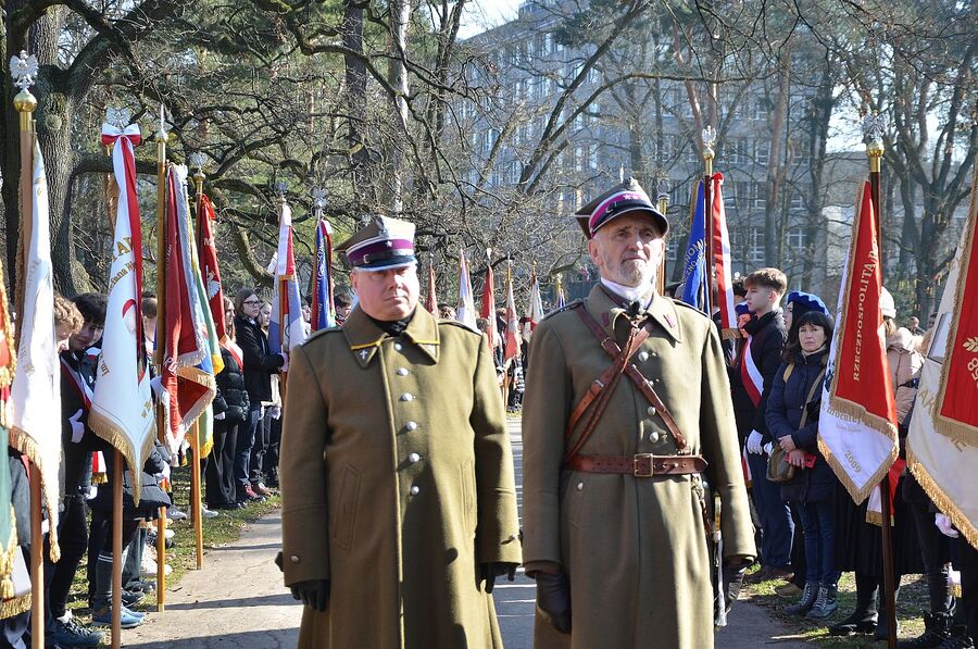 Narodowy Dzień Pamięci Żołnierzy Wyklętych. Uroczystości w Krakowie. Fot. Janusz Ślęzak (IPN)