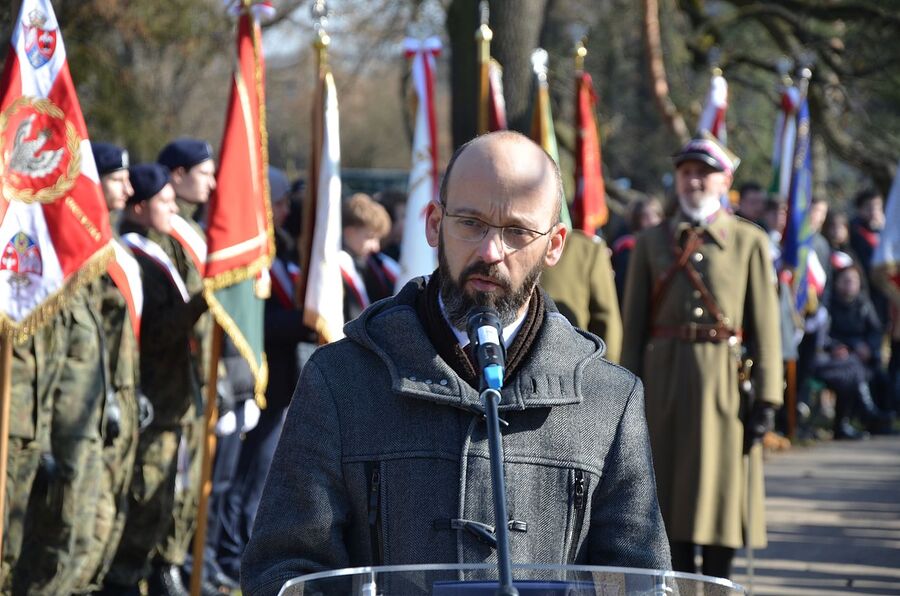 Narodowy Dzień Pamięci Żołnierzy Wyklętych. Uroczystości w Krakowie. Fot. Janusz Ślęzak (IPN)