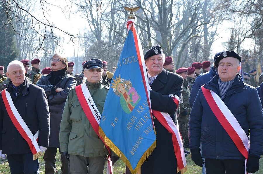 Narodowy Dzień Pamięci Żołnierzy Wyklętych. Uroczystości w Krakowie. Fot. Janusz Ślęzak (IPN)