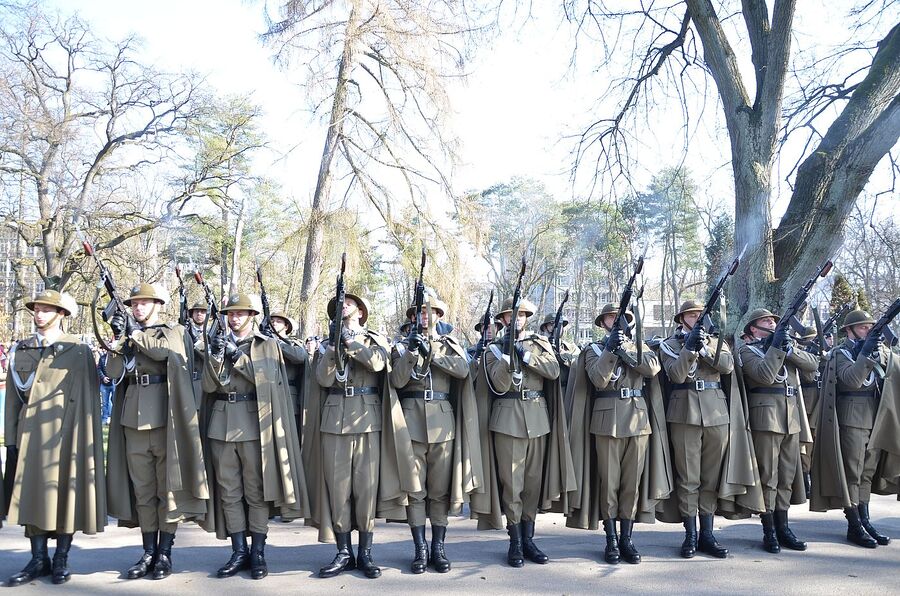 Narodowy Dzień Pamięci Żołnierzy Wyklętych. Uroczystości w Krakowie. Fot. Janusz Ślęzak (IPN)