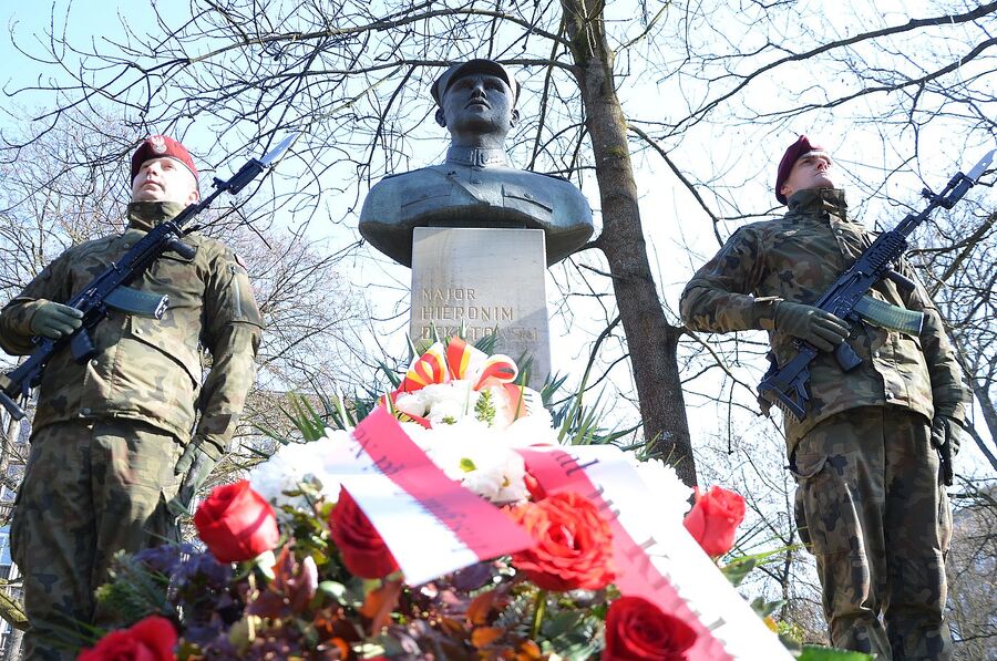 Narodowy Dzień Pamięci Żołnierzy Wyklętych. Uroczystości w Krakowie. Fot. Janusz Ślęzak (IPN)