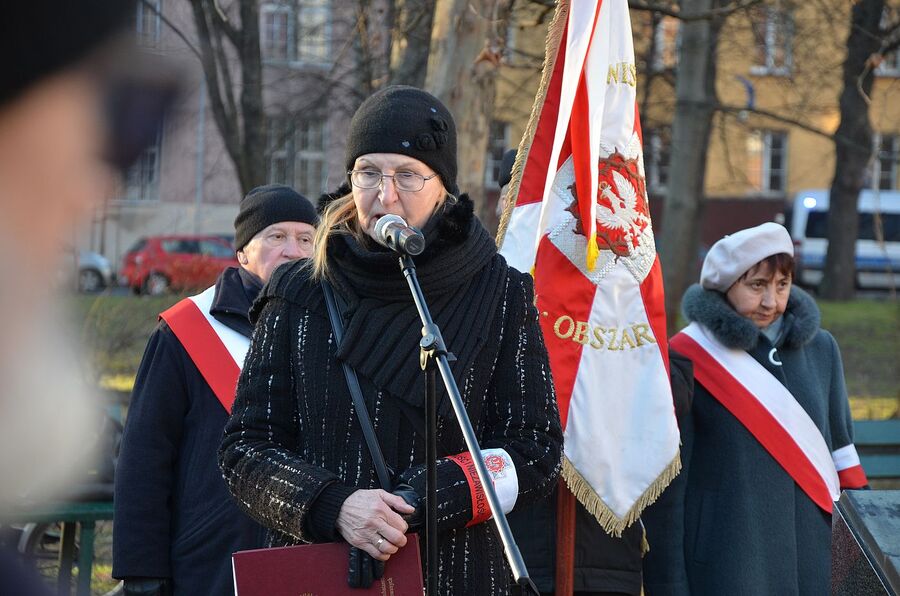 Uroczystość na pl. Inwalidów. Fot. Janusz Ślęzak (IPN)