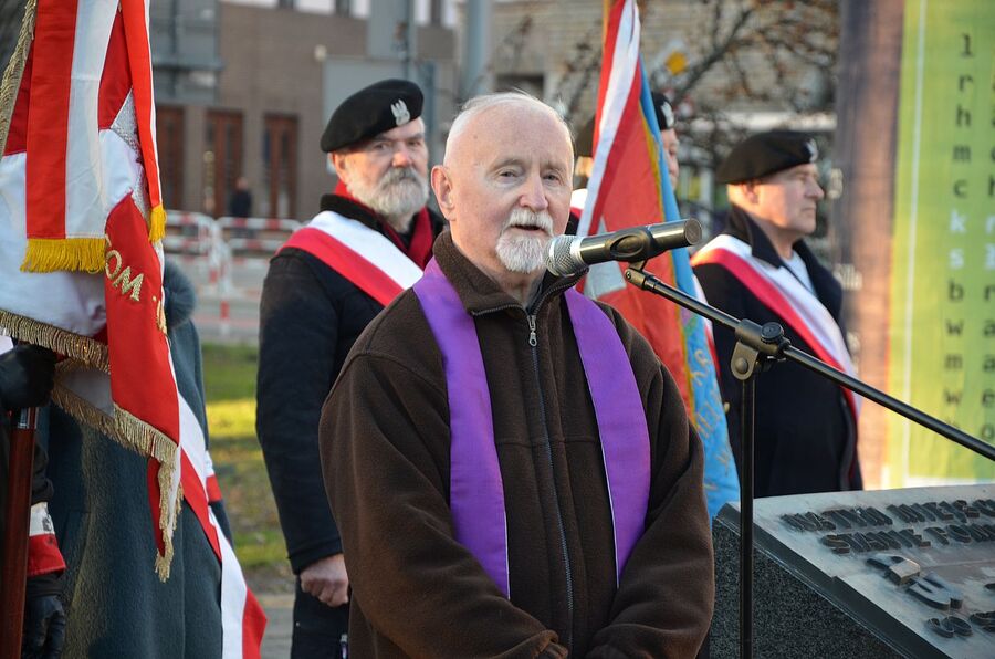 Uroczystość na pl. Inwalidów. Fot. Janusz Ślęzak (IPN)