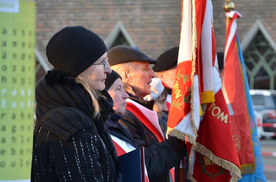 Uroczystość na pl. Inwalidów. Fot. Janusz Ślęzak (IPN)