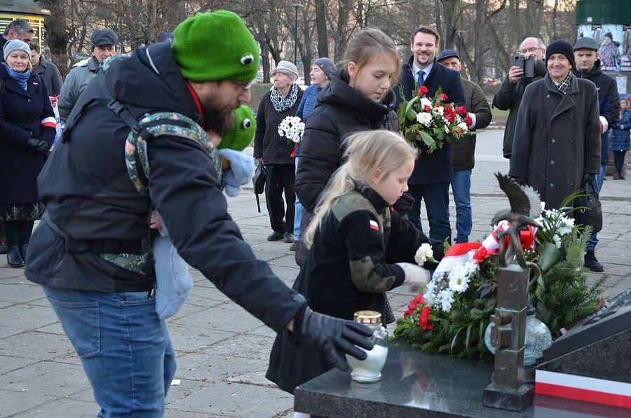 Uroczystość na pl. Inwalidów. Fot. Janusz Ślęzak (IPN)