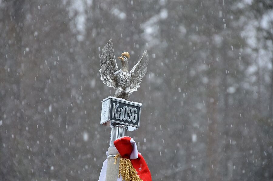 Odsłonięcie pomnika Jana Sałapatka „Orła” w Bogdanówce. Fot. Janusz Ślęzak (IPN)