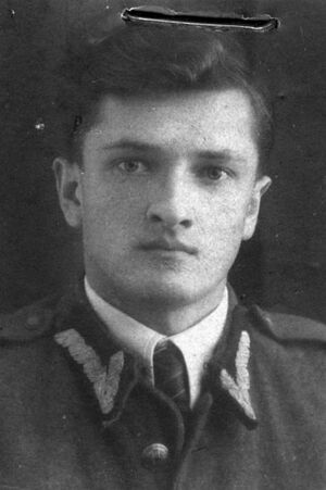Józef Orkisz „Lotny” (1923-1948). Fotografia z dokumentu ujawnienia w 1947 r. (AIPN)