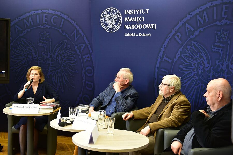 Panel dyskusyjny na „Przystanku Historia” IPN. Fot. Janusz Ślęzak (IPN)