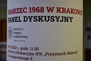 Panel dyskusyjny na „Przystanku Historia” IPN. Fot. Janusz Ślęzak (IPN)