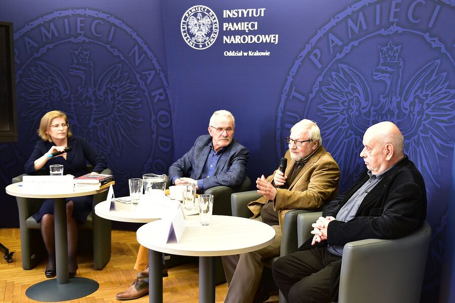 Panel dyskusyjny na „Przystanku Historia” IPN. Fot. Janusz Ślęzak (IPN)