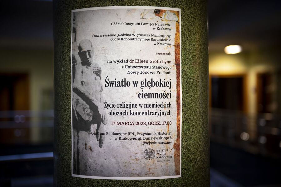 Wykład dr Eileen Groth Lyon. Fot. Agnieszka Masłowska (IPN)