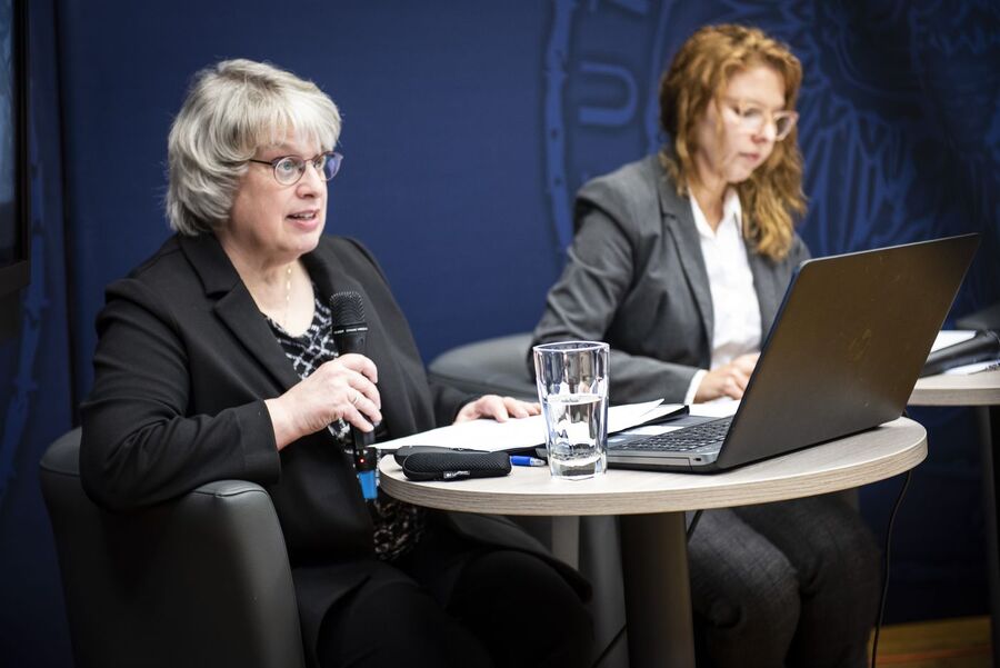 Wykład dr Eileen Groth Lyon. Fot. Agnieszka Masłowska (IPN)