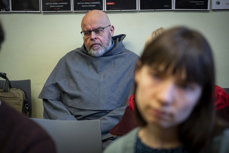 Wykład dr Eileen Groth Lyon. Fot. Agnieszka Masłowska (IPN)